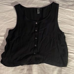 Black tank top from forever 21